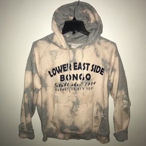 Women’s Hoodie (Distressed and Bleached)